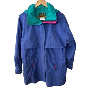 VINTAGE EDDIE BAUER GORTEX WINDBREAKER WATERPROOF RAIN COAT PARKA Outdoor Hiking